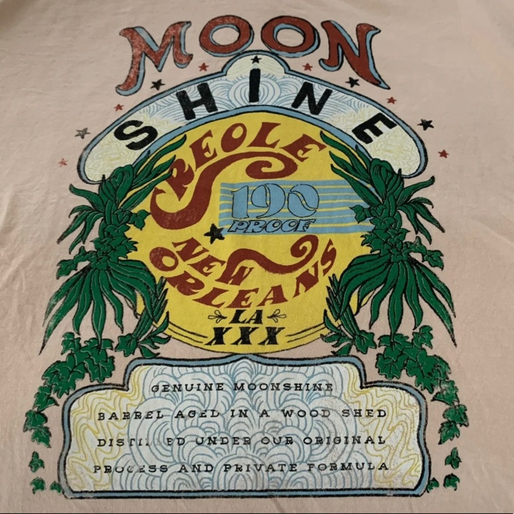 Project Social T Moonshine T Shirt Dress One Size